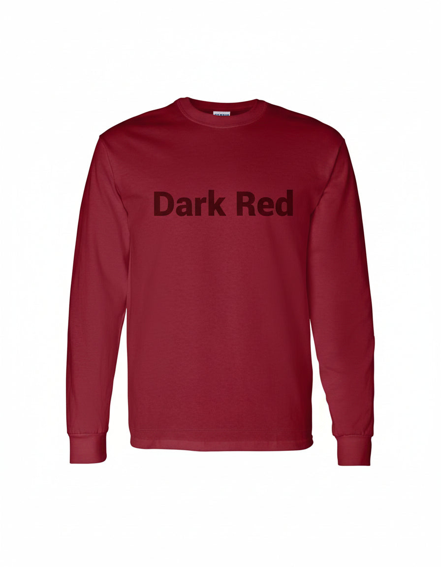 Custom - Long Sleeve Crewneck T-Shirt