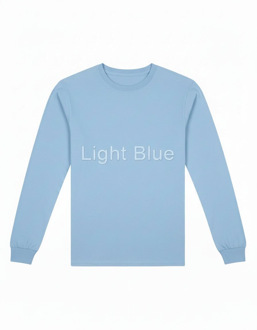 Custom - Long Sleeve Crewneck T-Shirt
