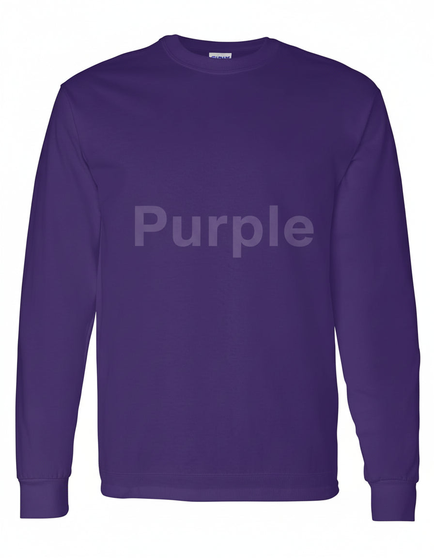 Custom - Long Sleeve Crewneck T-Shirt