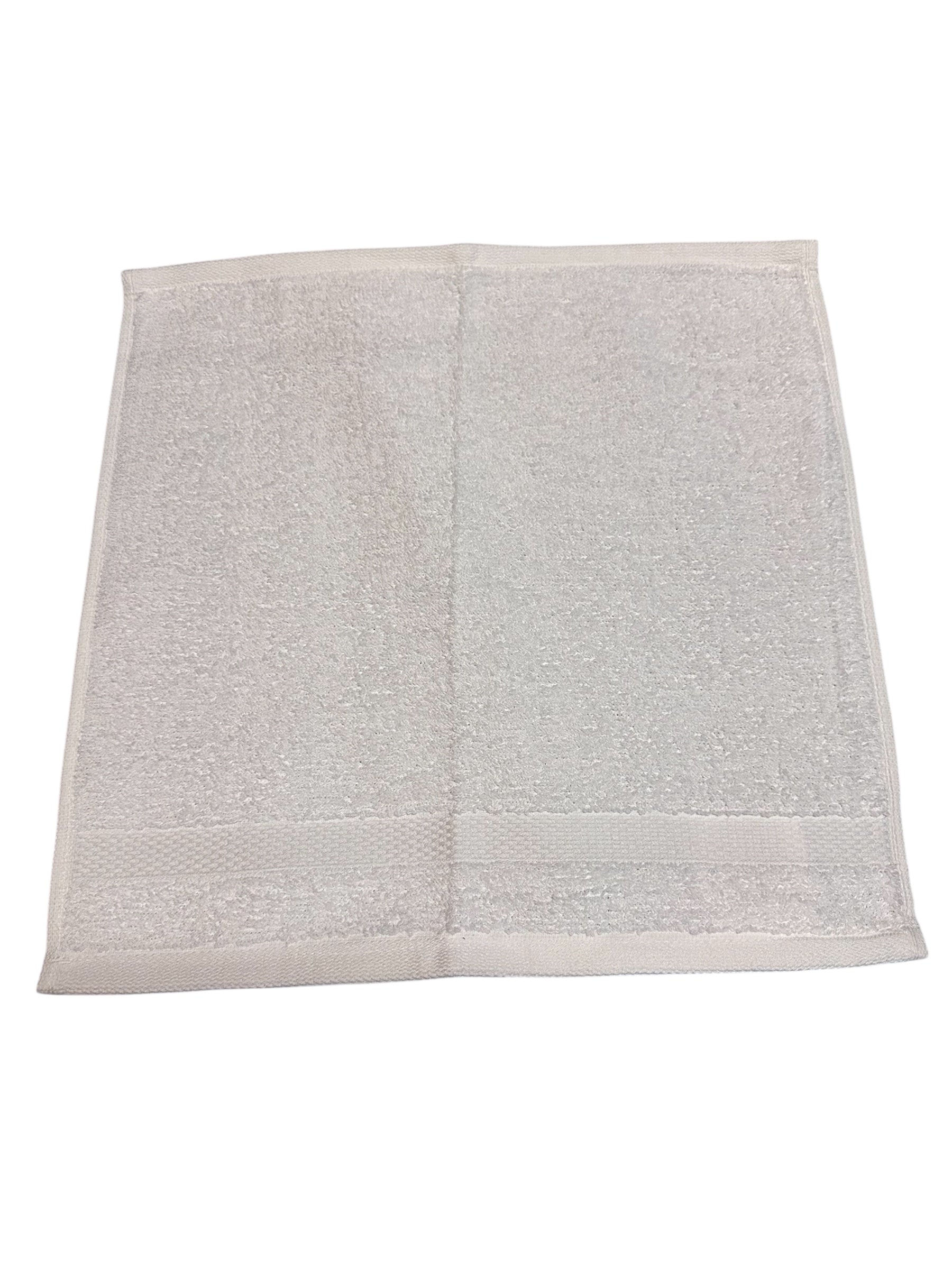 Custom - White Washcloth