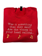 Lyrics Sweatshirt