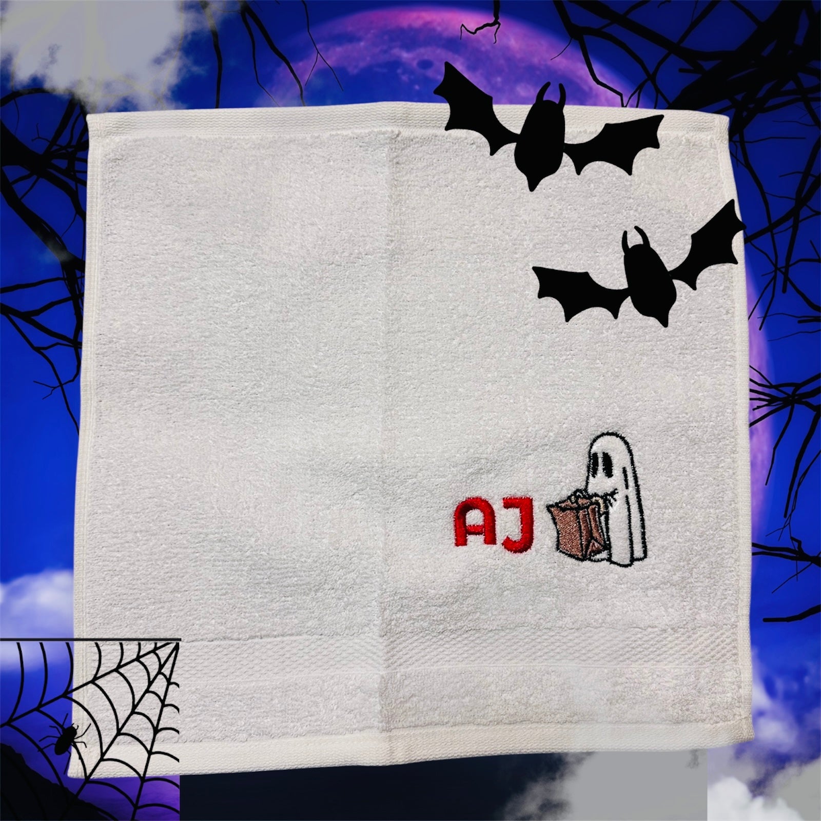 AJ - Halloween Washcloth